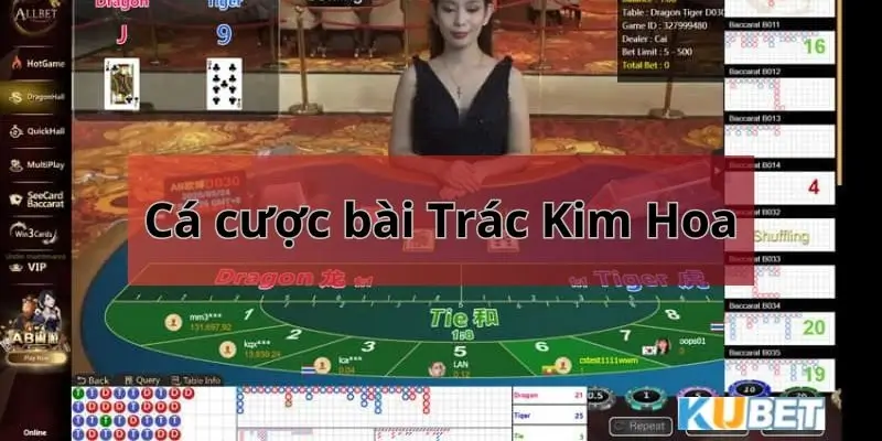 Cá cược bài Trắc Kim Hoa