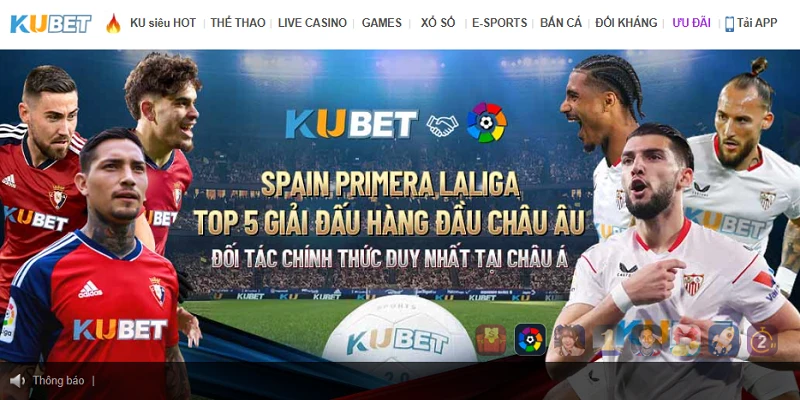 Giới thiệu Kubet qua các sảnh cược